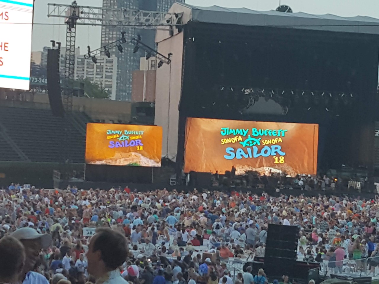 Concert at Wrigley Field in Chicago Il